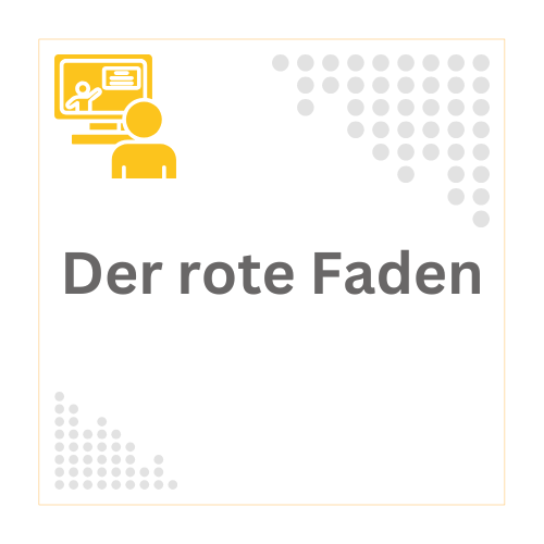 Der rote Faden ist entscheidend für den Erfolg wissenschaftlicher Arbeiten. Fehlt er, droht das Durchfallen.